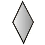 Cliché Losange mirror large